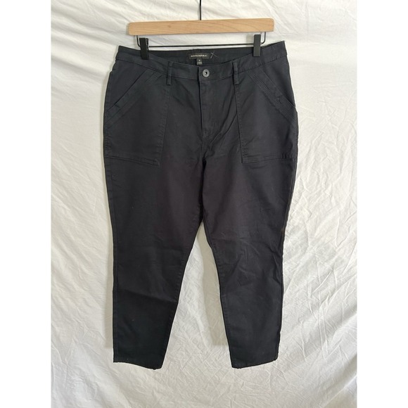 Banana Republic Denim - Banana Republic Ladies' High Rise Twill Pants Black Size 14